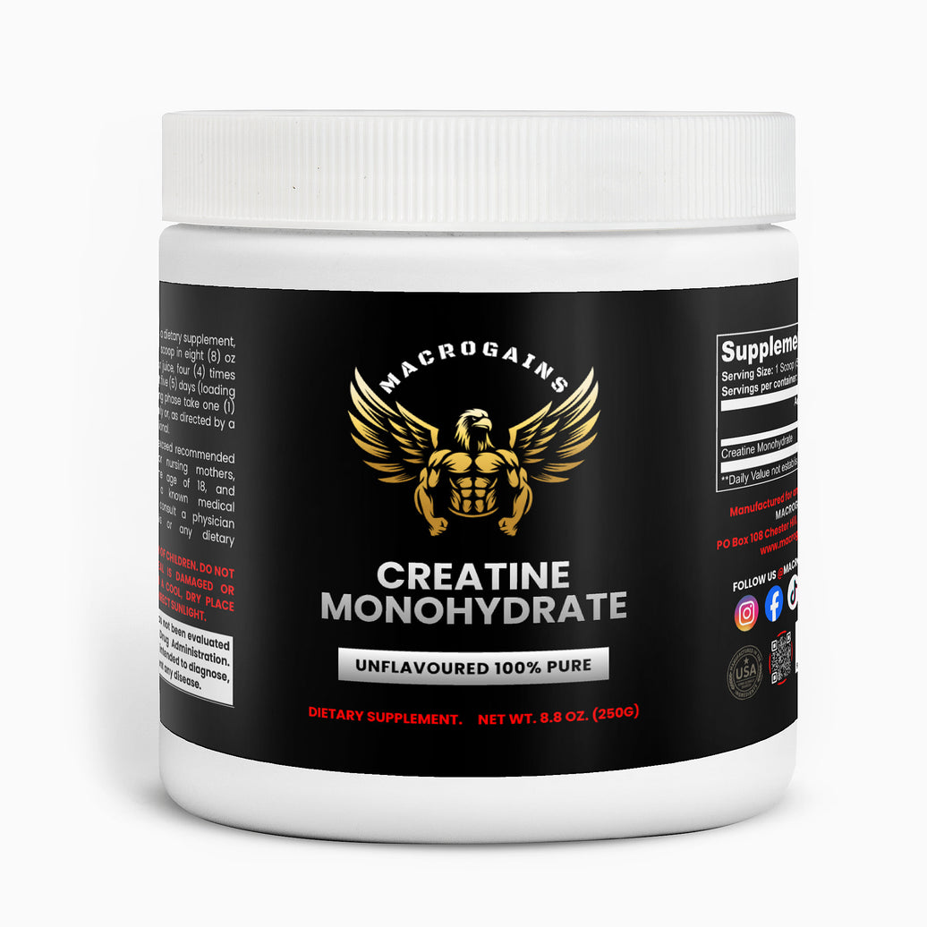 Creatine Monohydrate (100% Pure) 250g