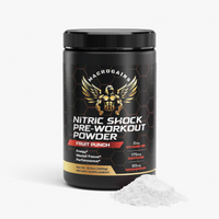 Nitric Shock Pre-Workout Powder (Fruit Punch)