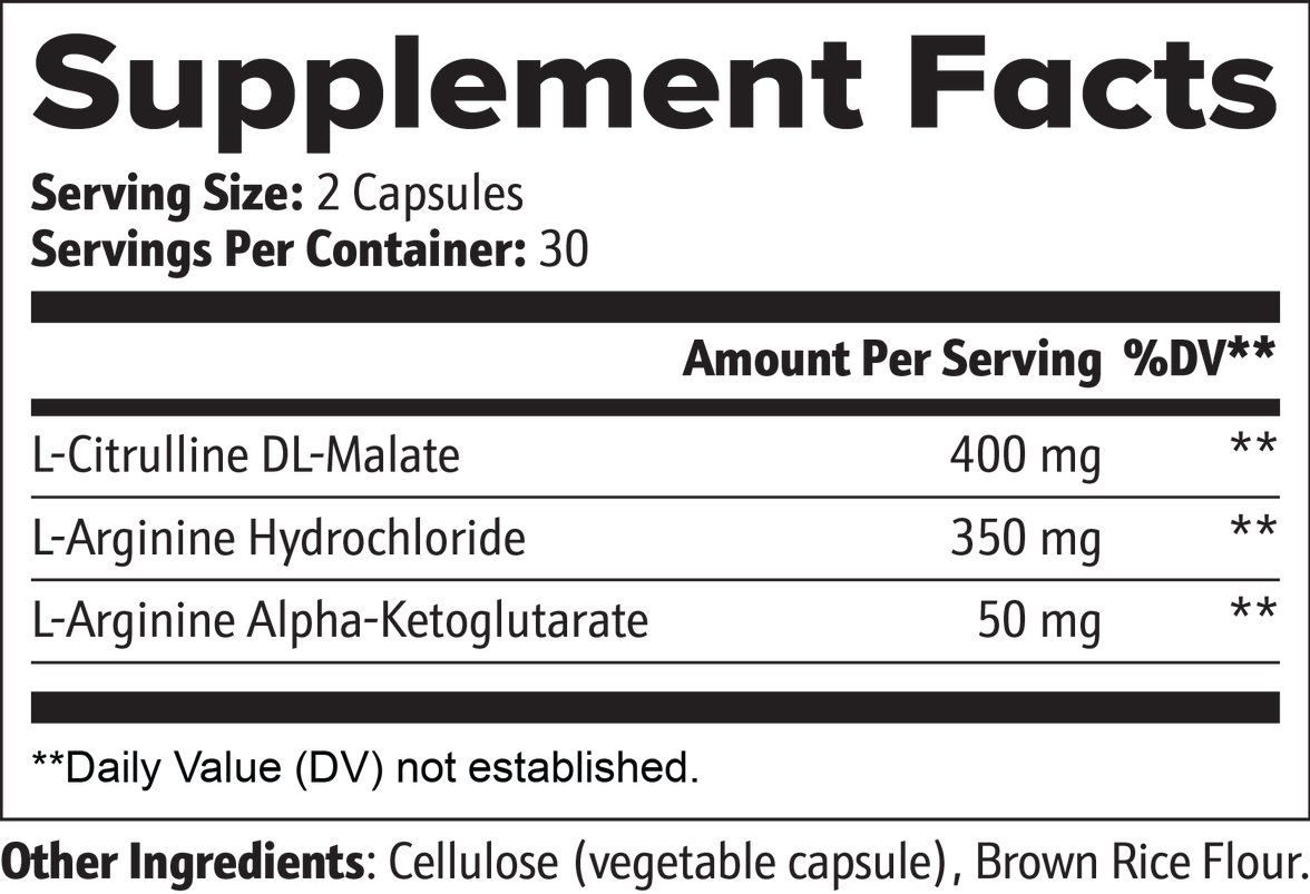 Nitric Oxide Capsules